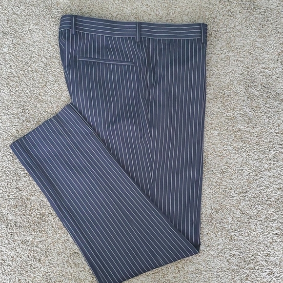 Sondergaard Other - Sondergaard Navy Chalkstripe Dress Pants